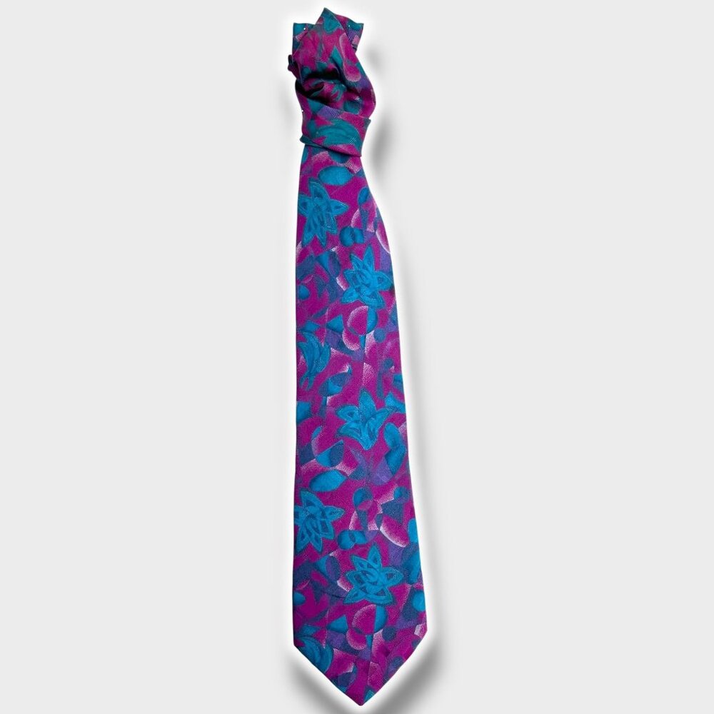 Vintage Seigo for Nordstrom Mens Necktie 100% Silk Made in Japan - Picture 10 of 10